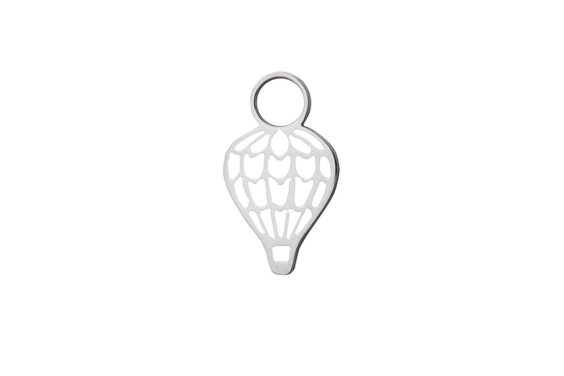 SILVER Balloon Charm